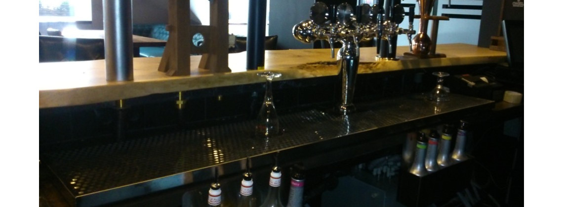 Барный каплесборник с омывателем бокалов