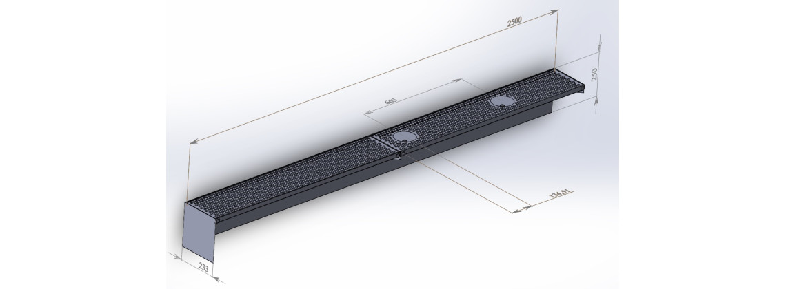 Изготовление каплесборника по размерам