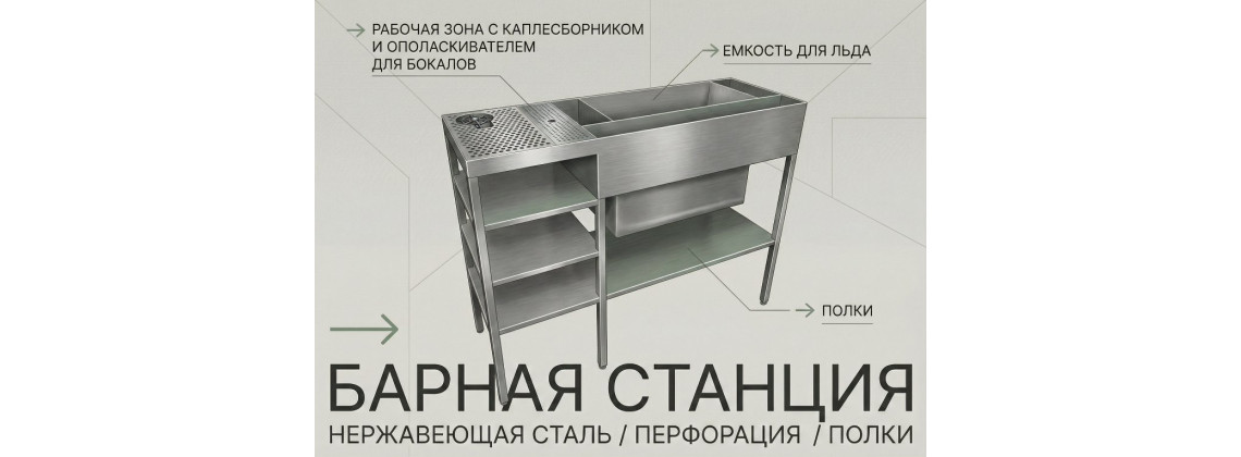 Барная станция на заказ