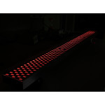 Каплесборник (спил-стоп) со сливом и RGB подсветкой 1200х120х40мм