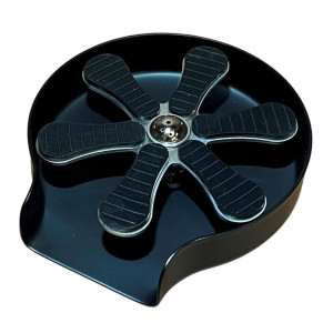 Чаша черного цвета с омывателем для монтажа на раковину Чаша черного цвета с омывателем для монтажа на раковину