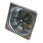 Встраиваемая мойка для питчера 176×164×65 мм с профессиональным ополаскивателем PROFI Встраиваемая мойка для питчера 176×164×65 мм с профессиональным ополаскивателем PROFI