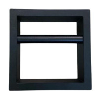 Нок Бокс черного цвета с открытым донышком 150х150мм