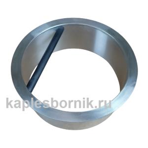 Круглый нок-бокс D250×100 мм с резиновым демпфером