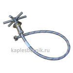 Мойка для питчера, врезная с сушильной сеткой из круглых ламелей